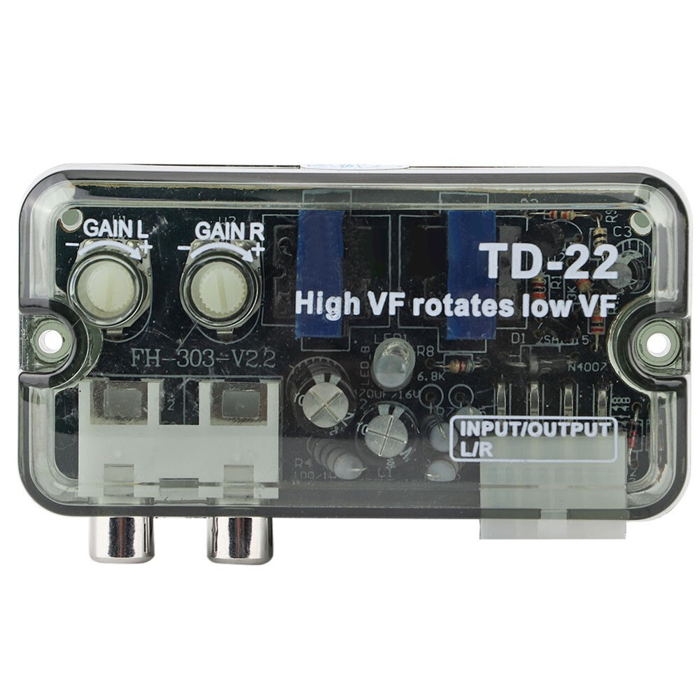 TD-22 TSK Active High To Low Frequency Speaker Car Converter Control Wire