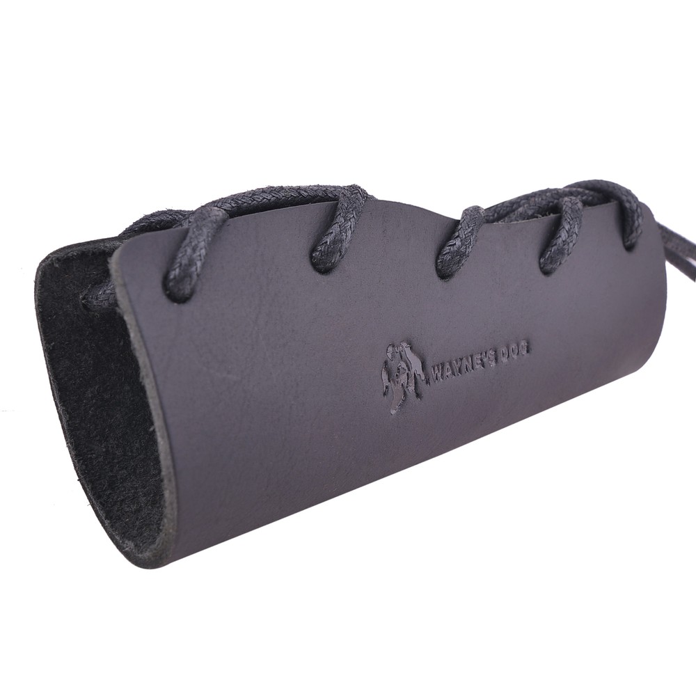 Genuine Leather Axe Handle Guard Collar , Axe Handle Holsters Protection Cover