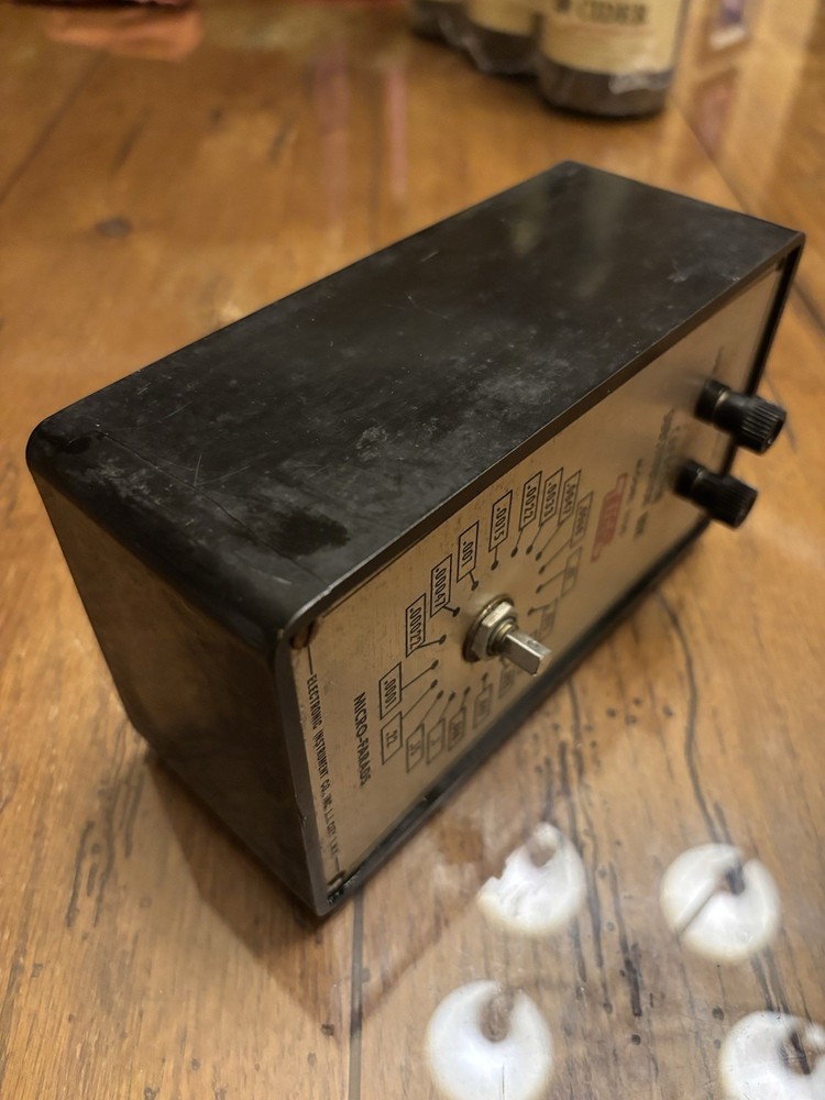 Vintage EICO Model 1120 Test Equipment⭐️Capacitor Substitution⭐️Untested⭐️