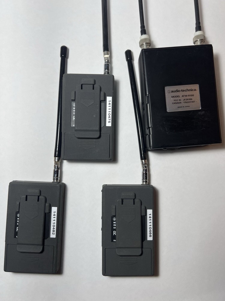 Audio Technica Wireless Audio Receivers and Transmitter
