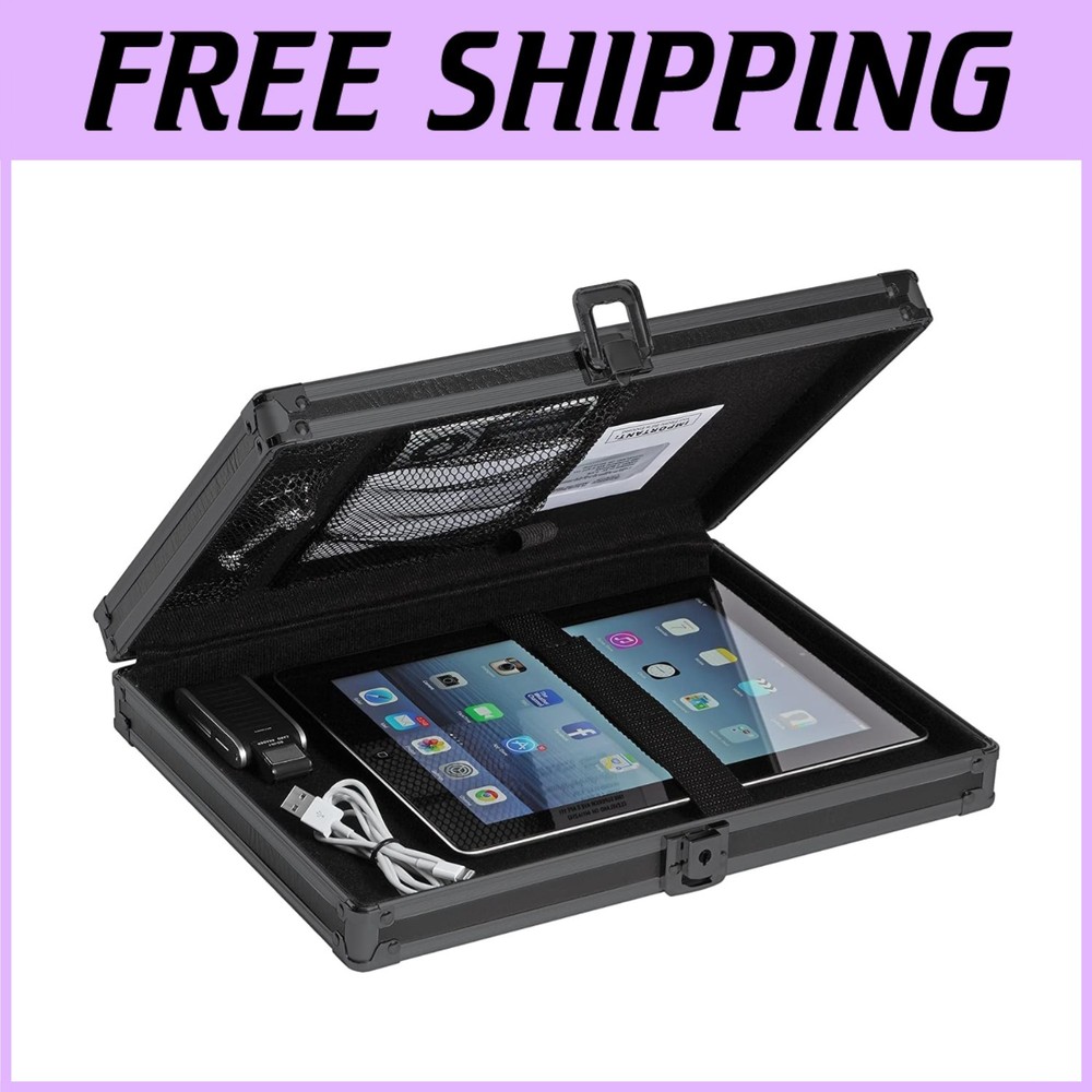 Tactical Black Document Holder, 2.15 x 12.75"