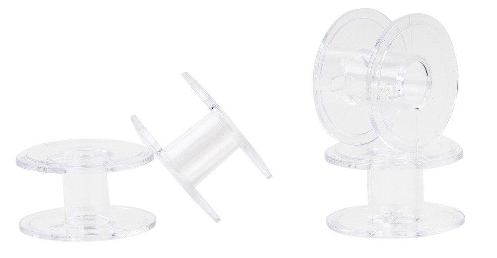 Plastic Class 15 Bobbins 4/Pkg