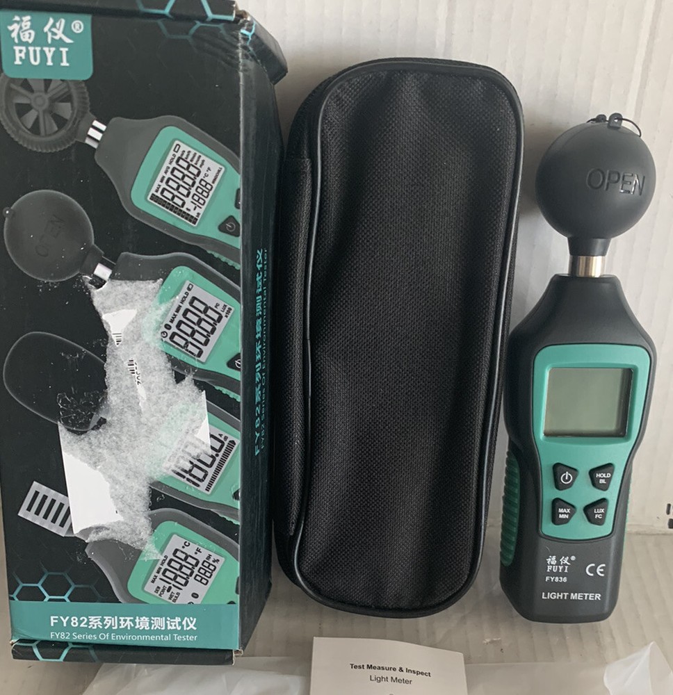 Light Meter Environmental Tester FY836