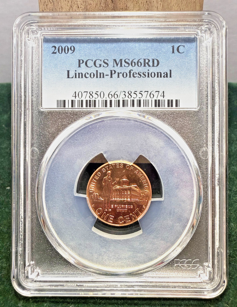 2009 Lincoln Penny (Professional)-MS66 RD