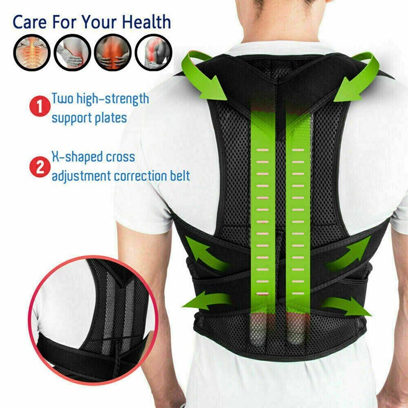 Adjustable Posture Corrector Heavy Lifting Back Support Belt Secure Safety Work