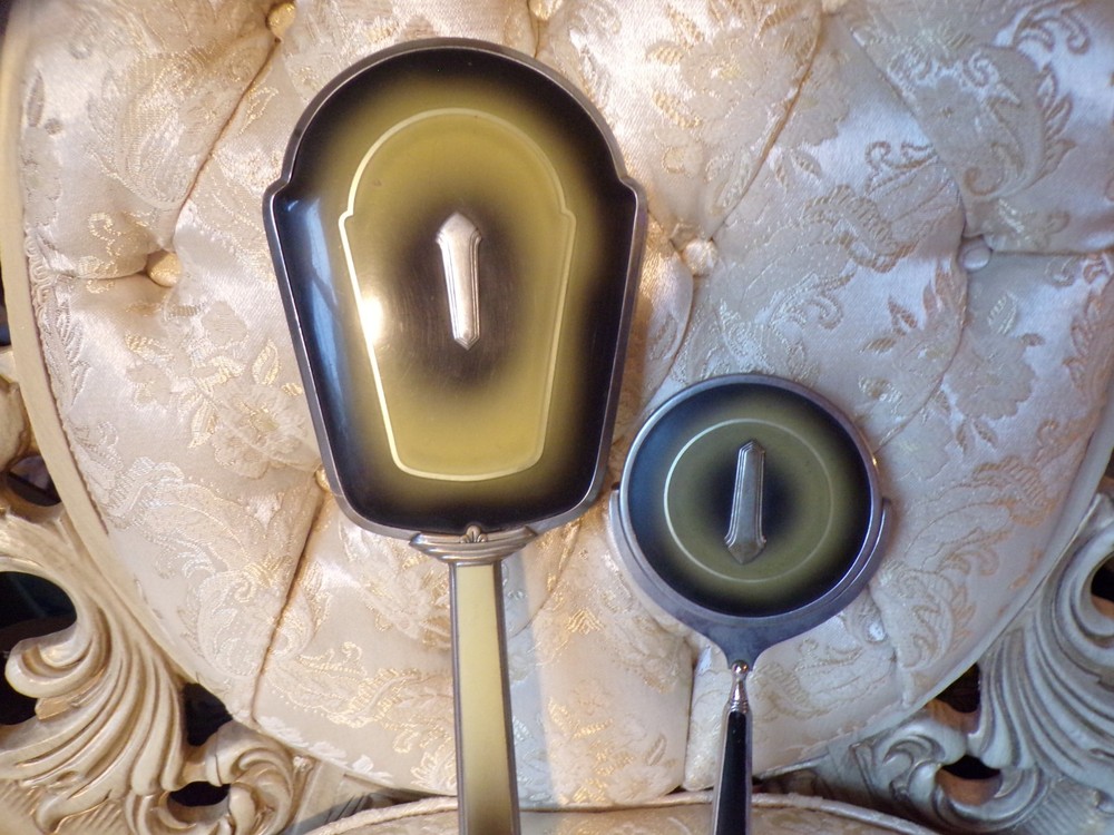 VTG Art Deco Hand Mirrors