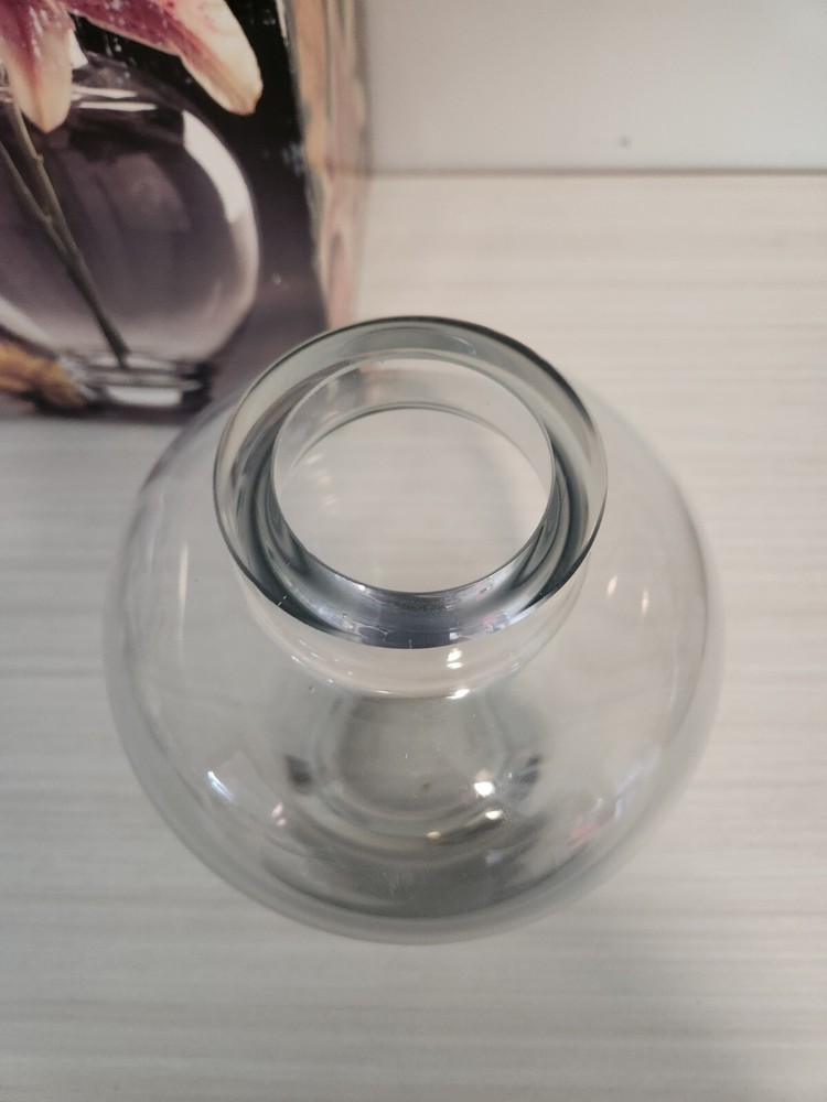 Colony Crystal Vase 8" - Thick Rim