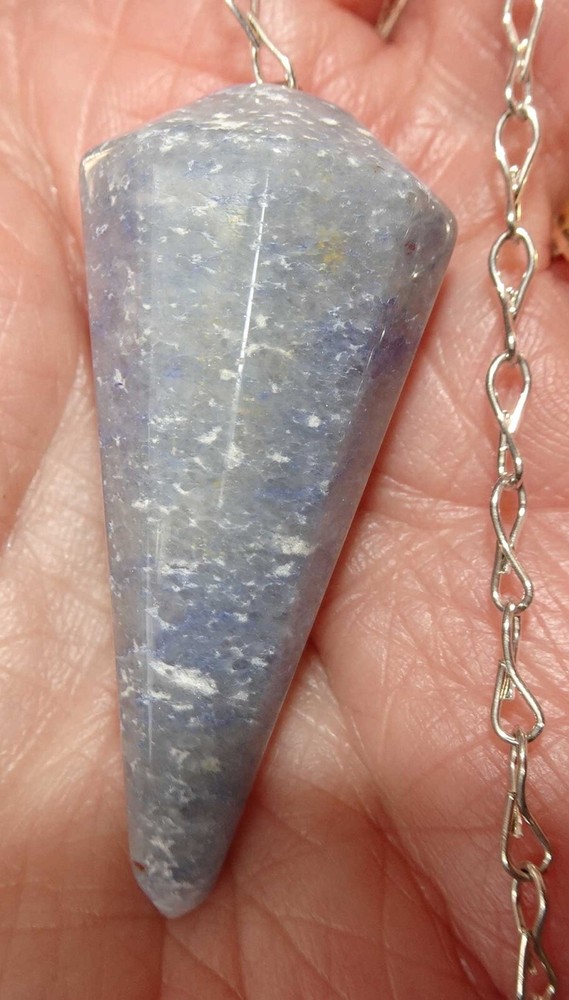 Blue Quartz Pendulum (Dumortierite) p20