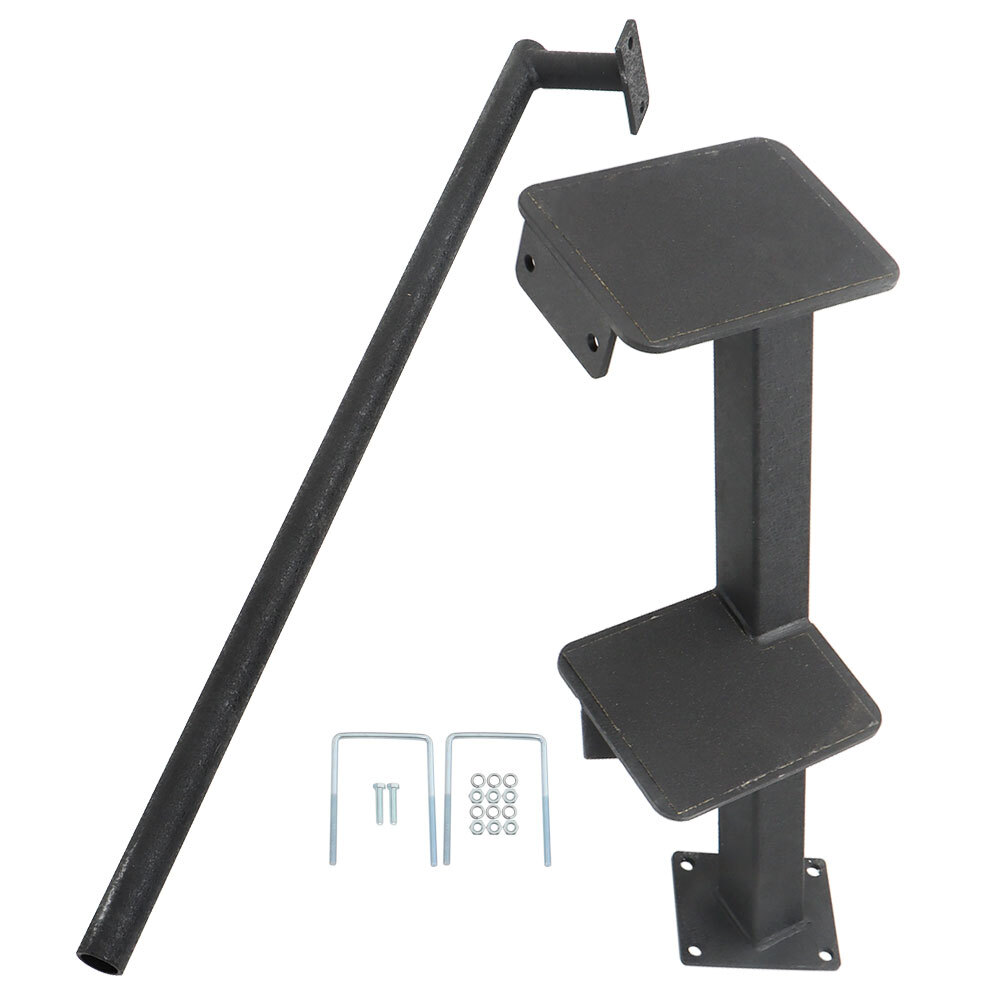 Universal For Bass Boat Double Step Boat Trailer Steps With Grab Handle