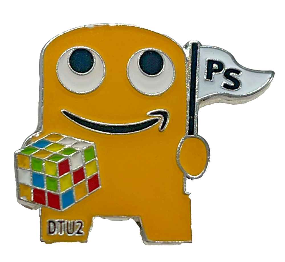 Problem Solver rubix cube Amazon Peccy Employee Pin