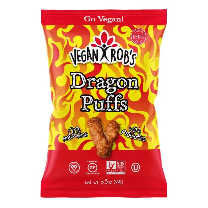 Vegan Robs Dragon Puffs 12 pack