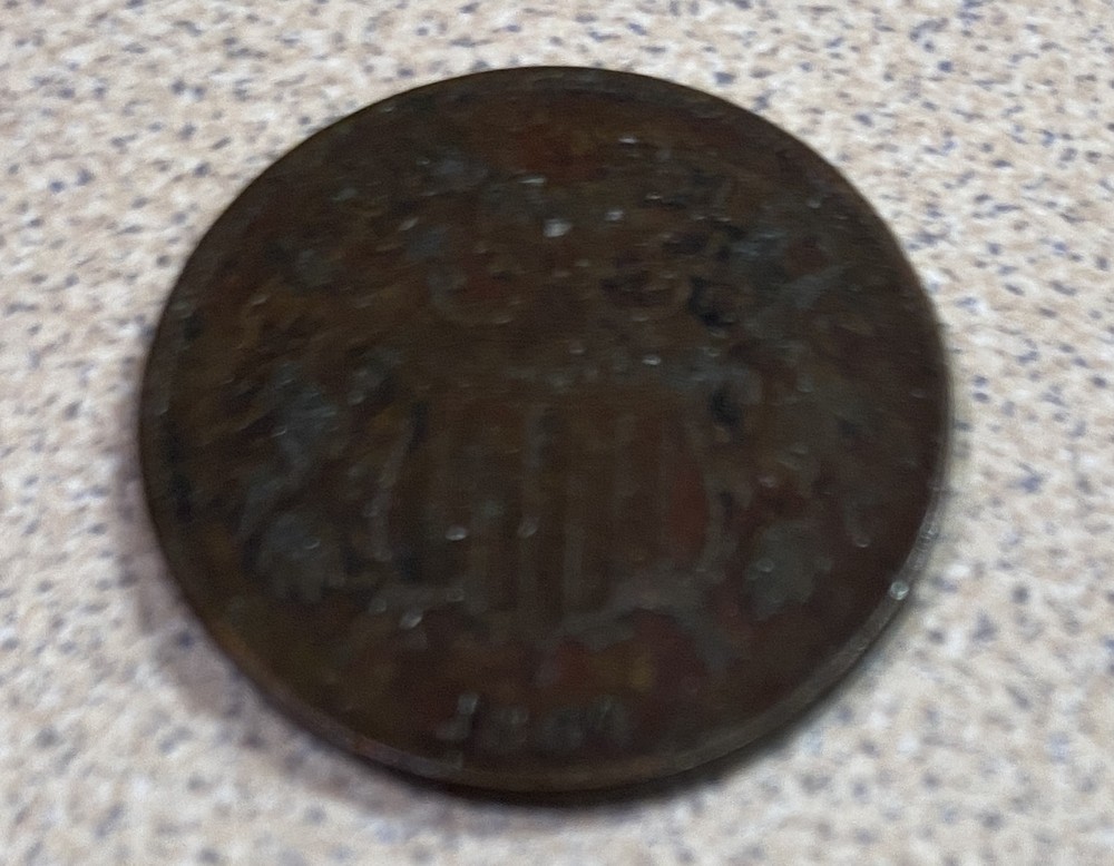 1864 Two Cent Piece