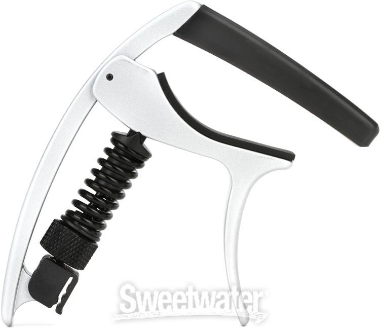 D'Addario NS Tri-Action Capo - Silver