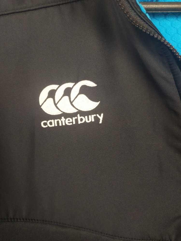 Ospreys Training Jacket Long Sleeve Black Canterbury Polyester Mens Size M