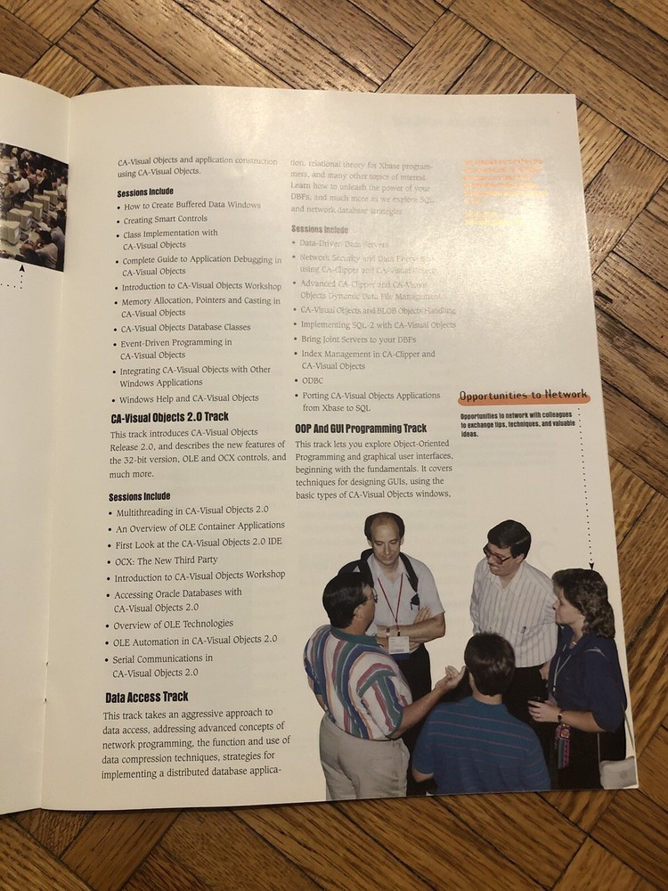 1996 TechniCon Tech Conference At CA-World New Orleans Info Packet