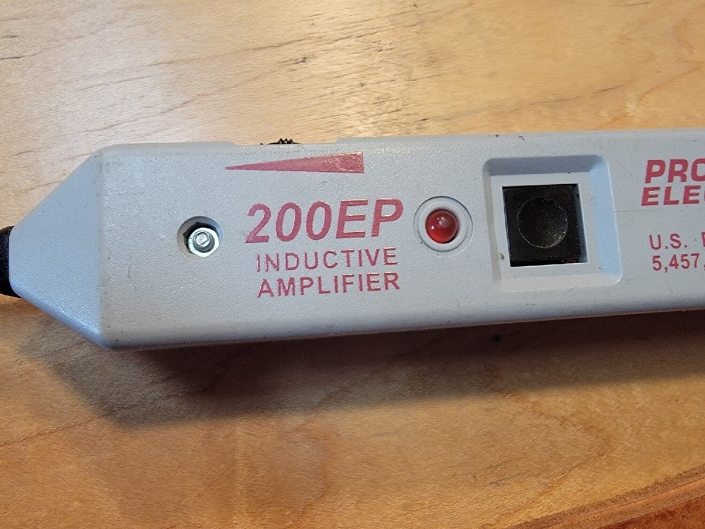 Progressive Electronics 200EP Inductive Amplifier w/Leather Pouch