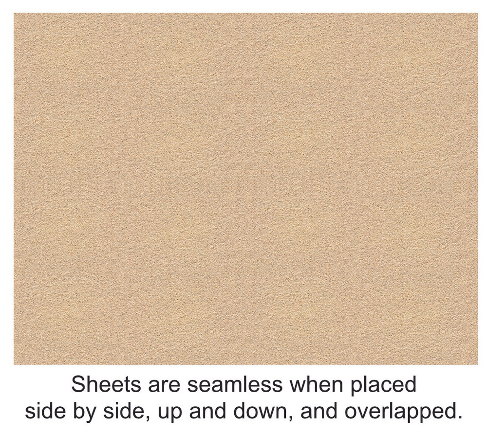 O Scale Sand Model Train Scenery Sheets –5 Seamless 8.5x11 Tan