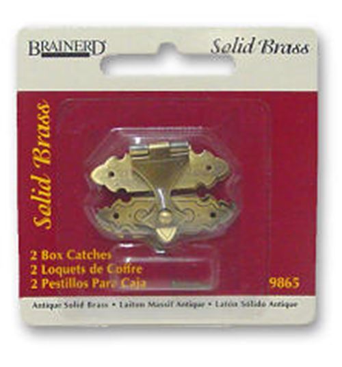 Small Box Catch Or Clasp - (2 Pack) - 3/4" X 1-3/8"