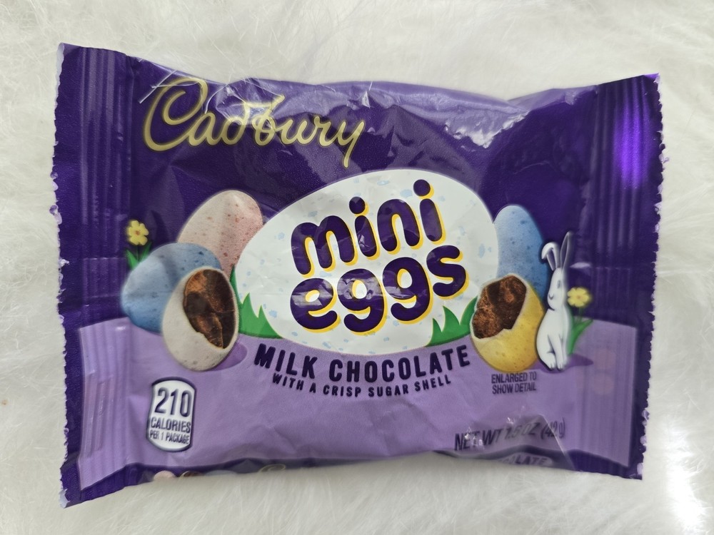 2 pk Cadbury Mini Eggs - 1.2 oz(Milk Chocolate)
