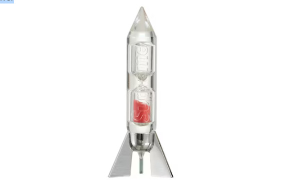 Supreme Rocket Timer Silver (Set of 1)