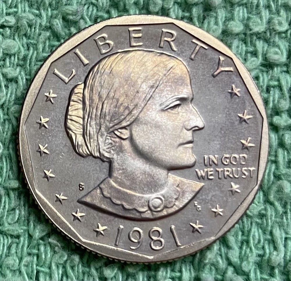 1981-S SUSAN B. ANTHONY DOLLAR  ***PROOF*** TYPE-1