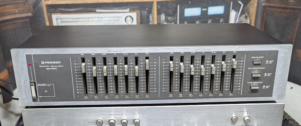 Pioneer SG-550 graphic equalizer