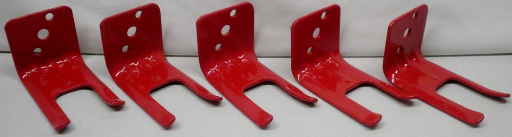5 Fire Extinguisher Fork Style Wall Mount Brackets ONLY
