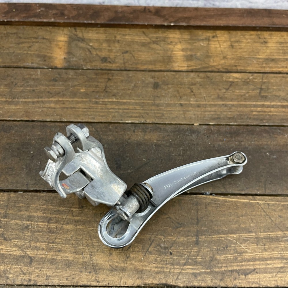 Vintage Campagnolo Record Front Derailleur Clamp On 28.6 Bottom Pull Campy C2