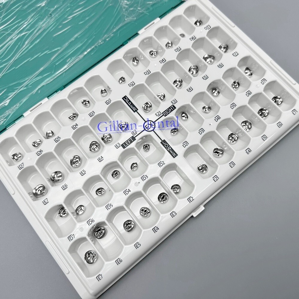 Dental Kid Primary Molar Teeth Crowns S.S Deciduous Preformed Temporary Crown
