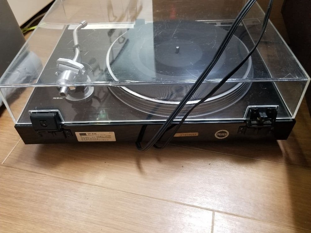 Sansui SR-636 Direct Drive Record Player Player Turntable Working