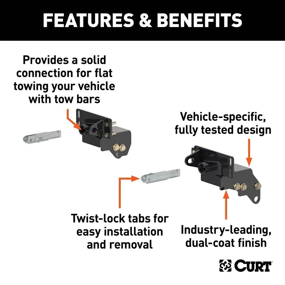 CURT Custom Tow Bar Base Plate
