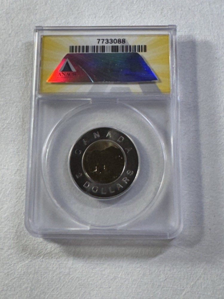 2000 Canada 2 Dollar Specimen Graded SP 69 by ANACS