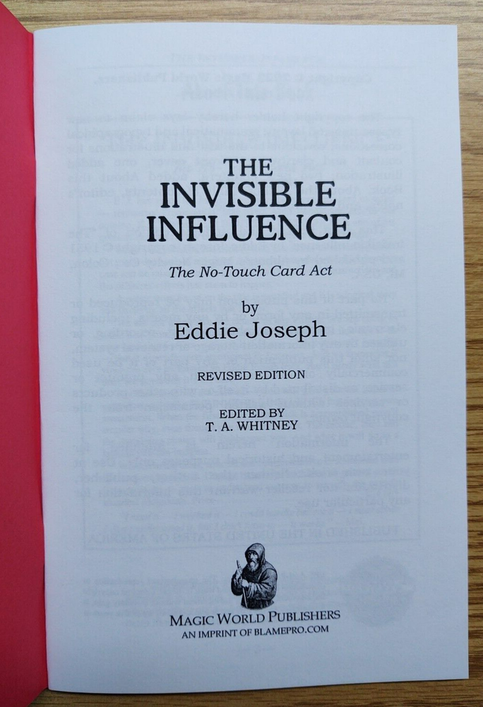The Invisible Influence by Eddie Joseph
