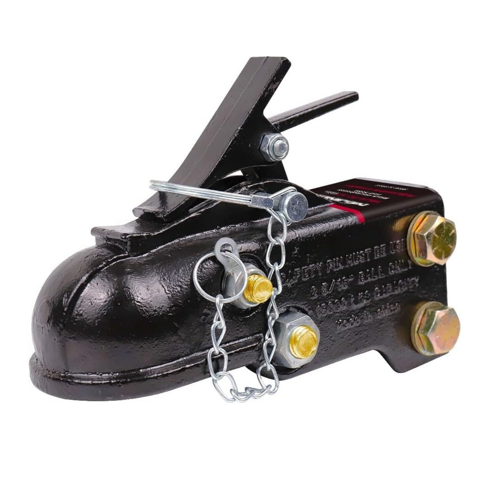 15000LBS Capacity Adjustable Trailer Coupler 2-5/16 in,Channel-Mount Coupler