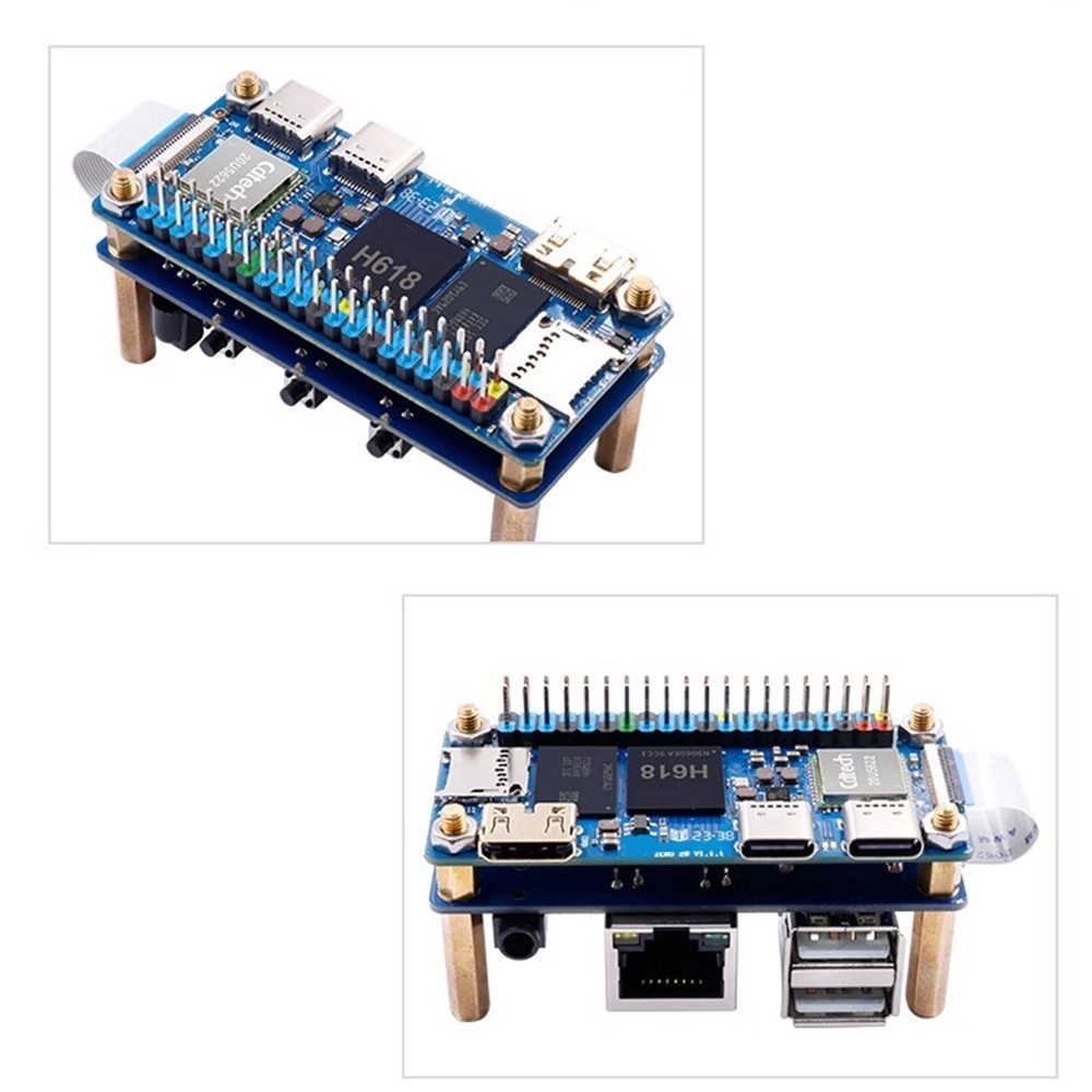 For Zero 2 W Expansion Board Interface Board 100M Port+USB 25178