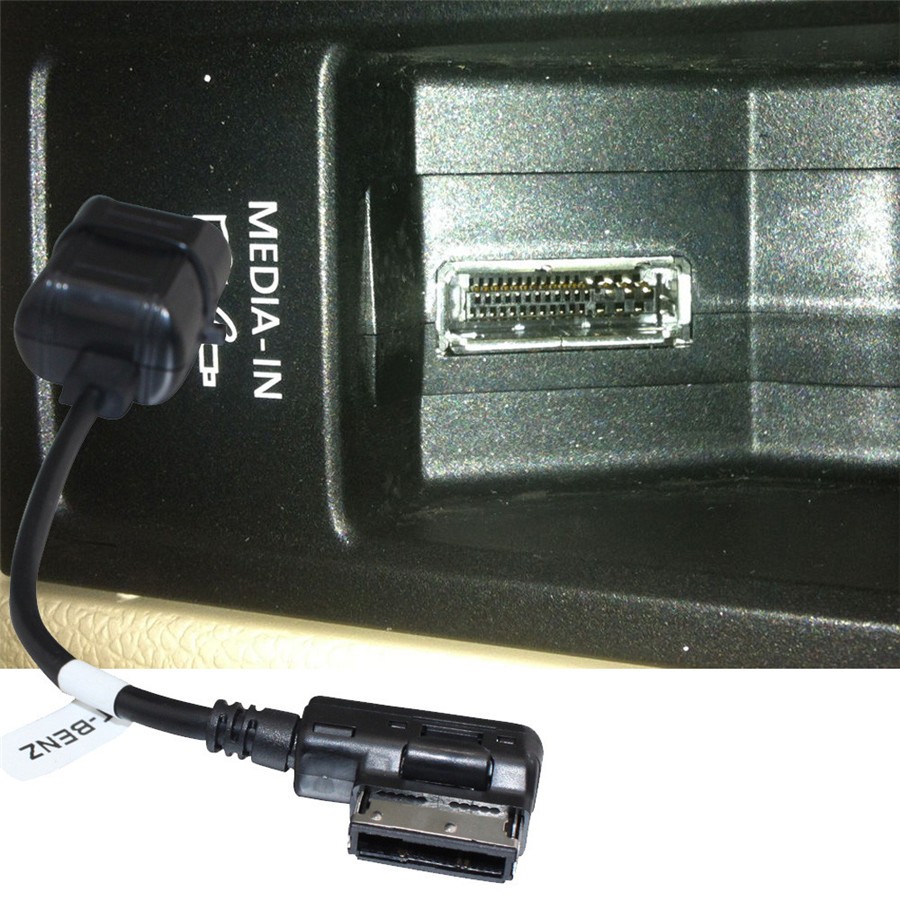 Car Bluetooth Wireless Module for Benz Radio Stereo Aux Cable Adapter MMI Socket