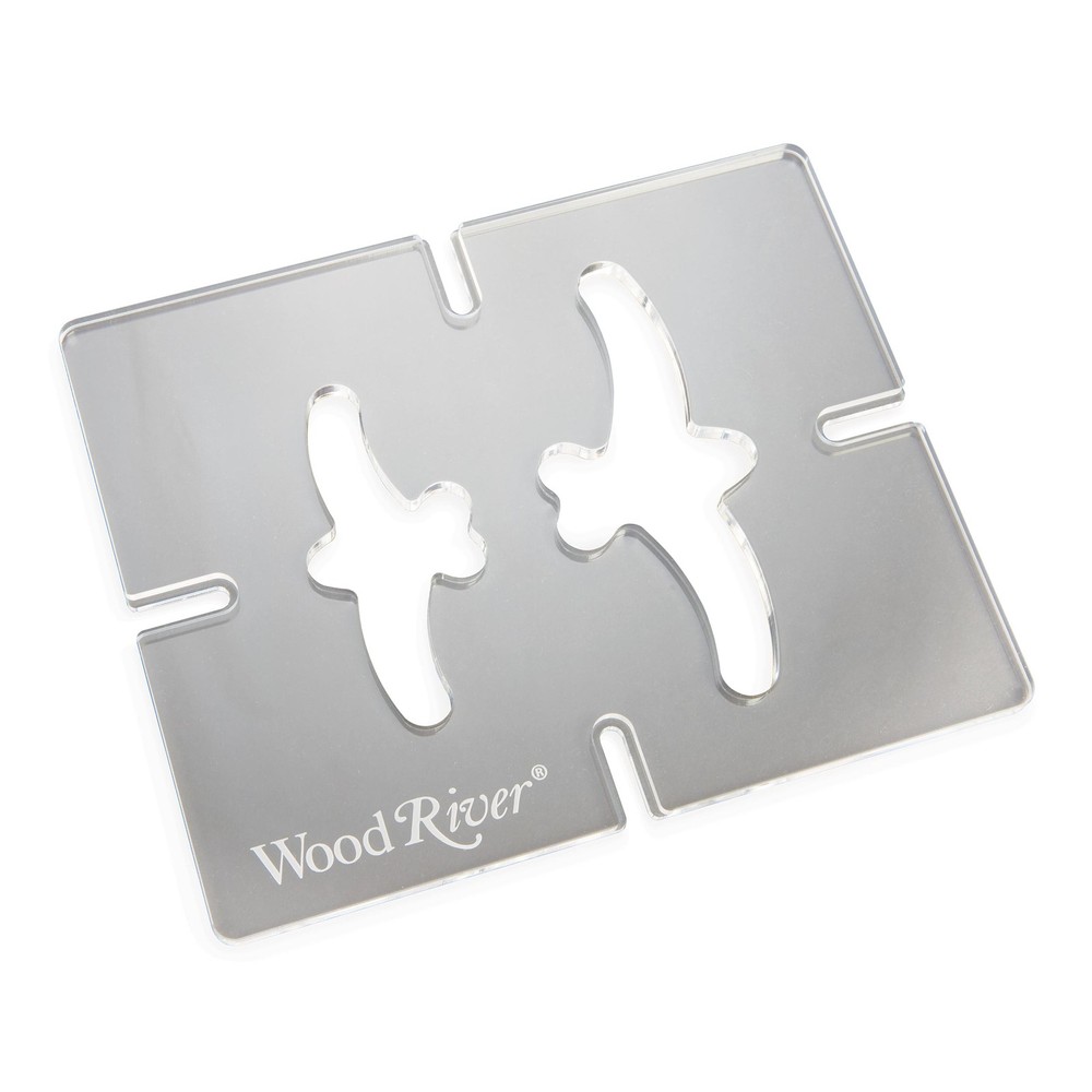 WOODRIVER Router Inlay Template Seagull