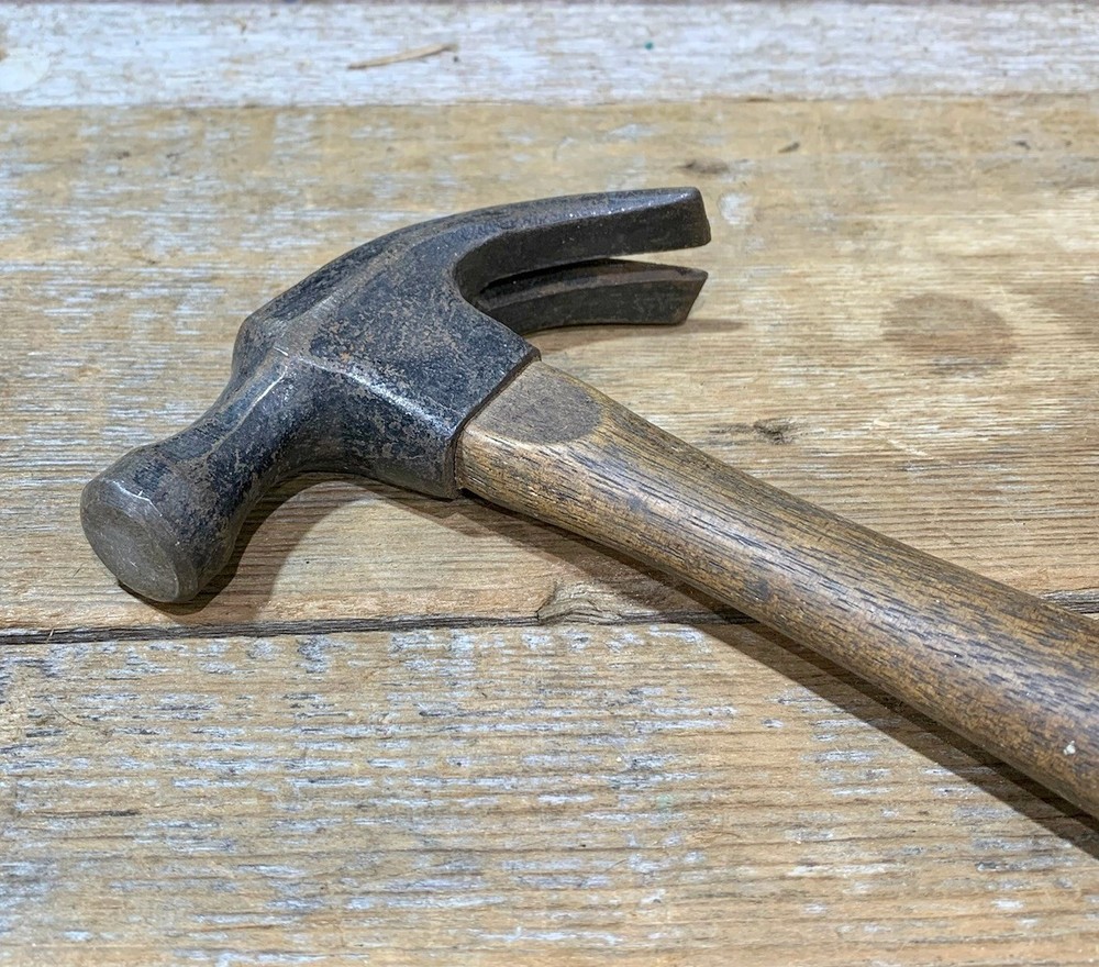 1940s-60s Stanley, Curved Claw Hammer, 7oz