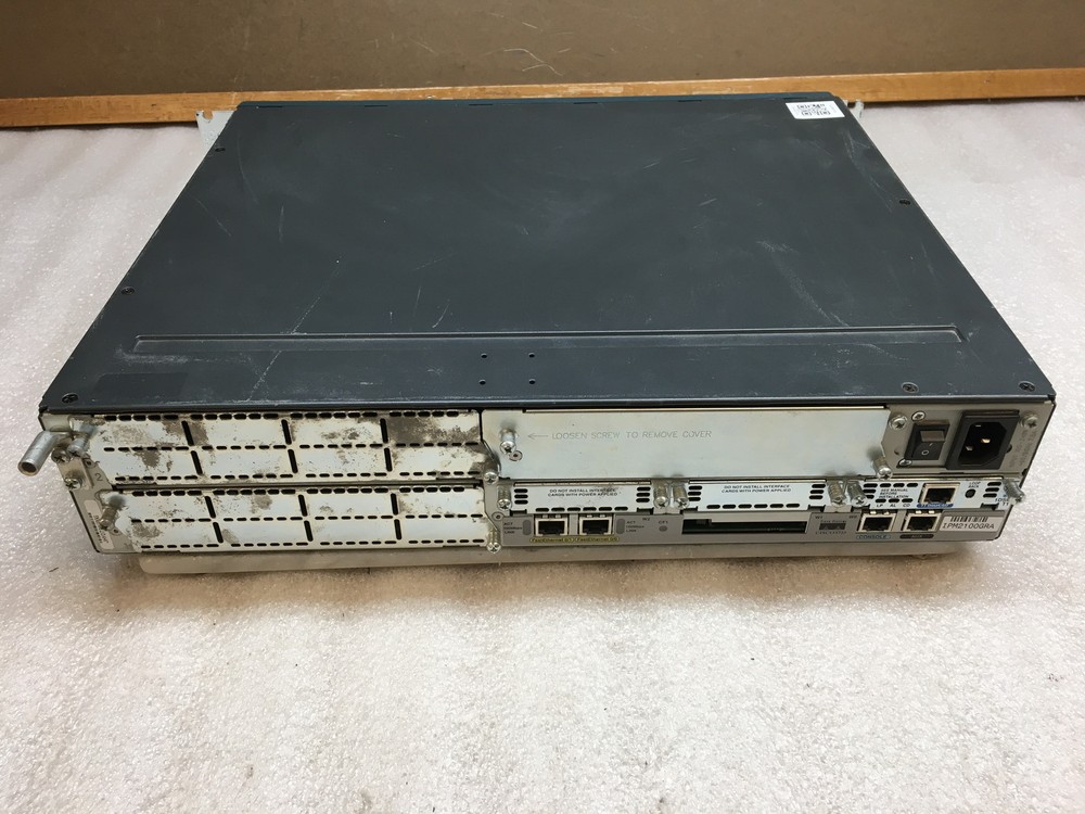 Cisco 3700 Series Modular Network Router With Rack Ears No Compact Flash