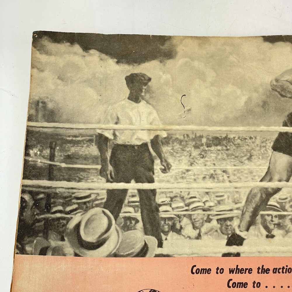 Jack Dempsey’s Restaurant Menu March 7 1971