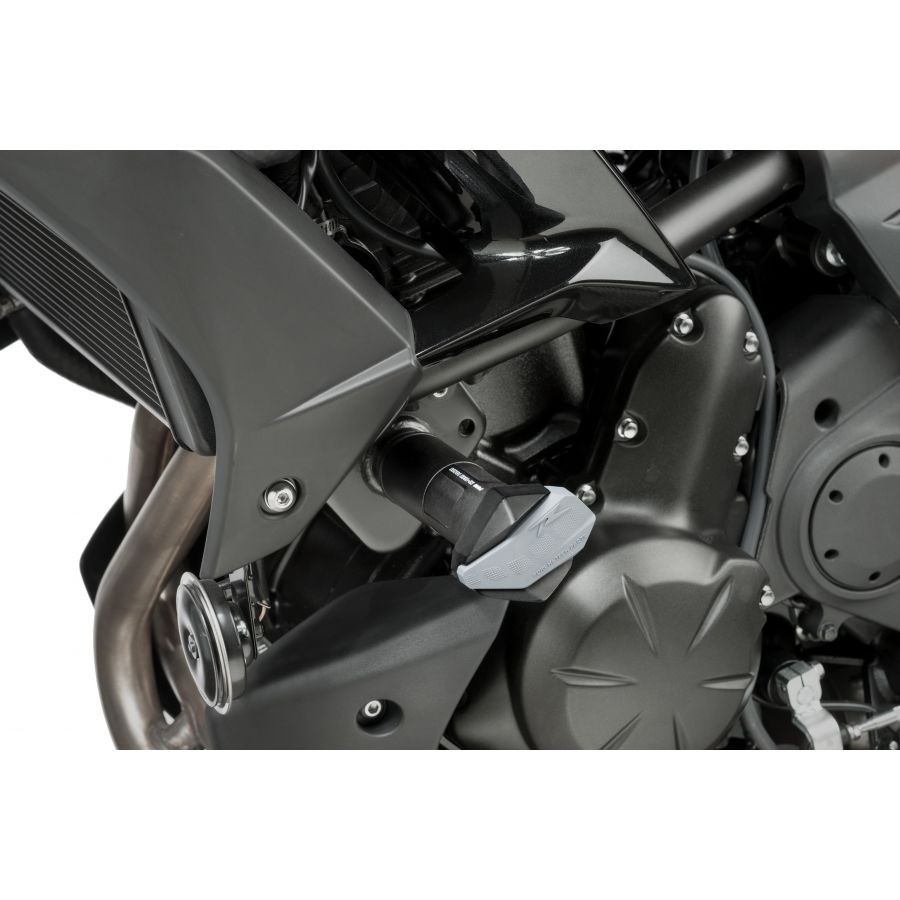Puig R12 Frame Sliders - Black, No Modification Needed 7714N