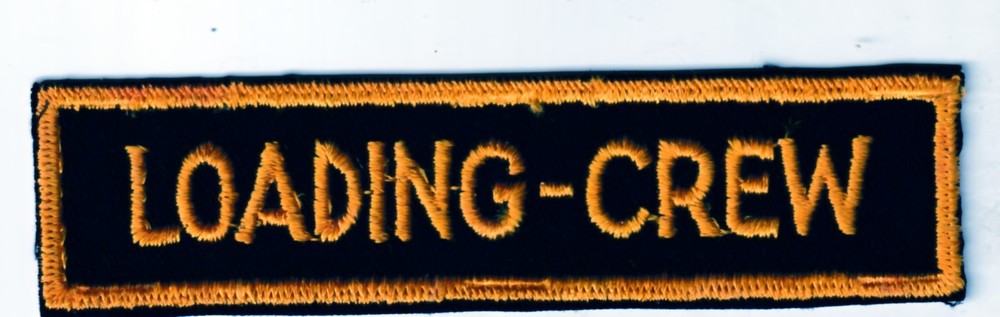 USAF AIR FORCE Loading Crew tab patch