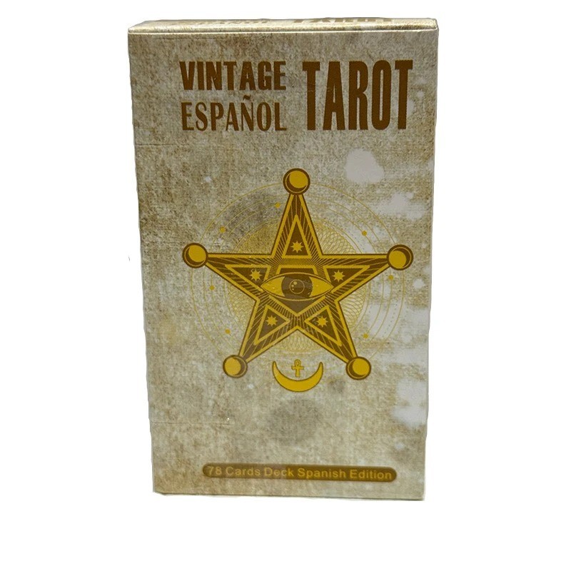 Vintage Spanish Tarot Deck 78 Cards Beginners Divination Oracle Game