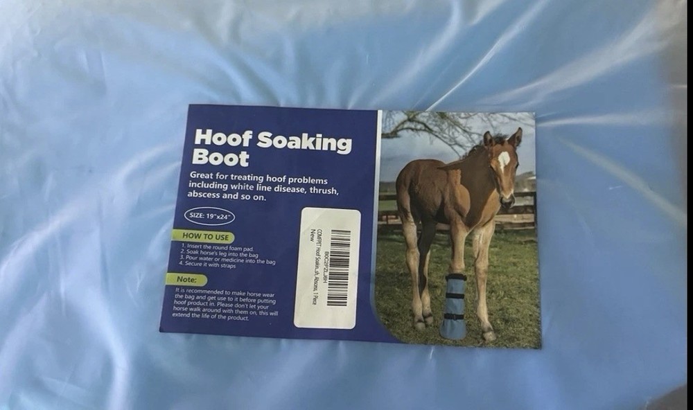 Horse Hoof Soaking Boot