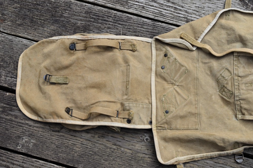 WW1 Haversack Field pack US Army Khaki