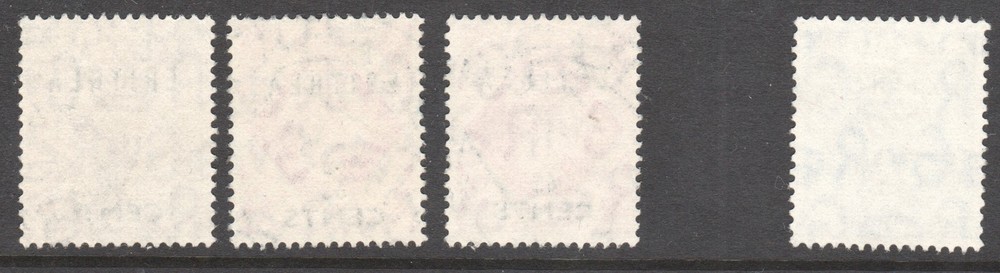 Eritrea British Administration 1950 & 1951 - SG E18, E20 & E27 - Postally Used