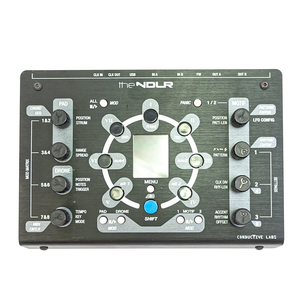 Conductive Labs NDLR Complex MIDI Arpeggiator – Four-Part Pattern Sequencer