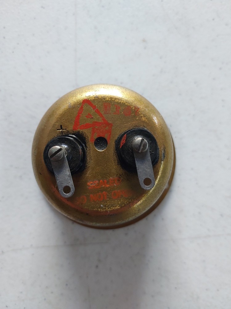 Burlington model 921 microampere meter gauge