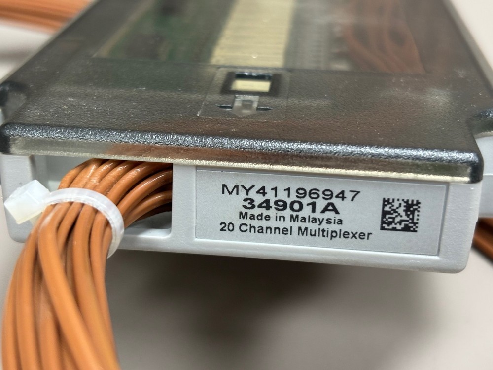 KEYSIGHT TECHNOLOGIES ACTUATOR/GP SWITCH MODULE 34901A 20 CHANNEL MULTIPLEXER