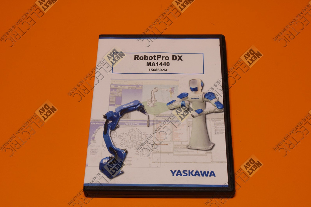 Motoman, MA1440, MA1400 RobotPro DX Software Disc CD Disk 156849-1